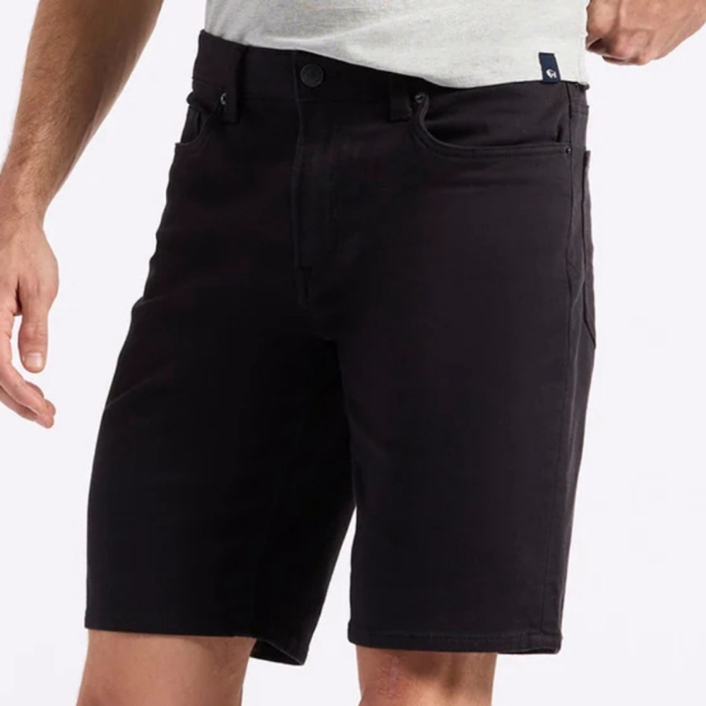 Buffalo Men's Black Jean Bermuda Shorts Like New 33